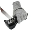 Afilador de Cuchillo con Guante Anticorte