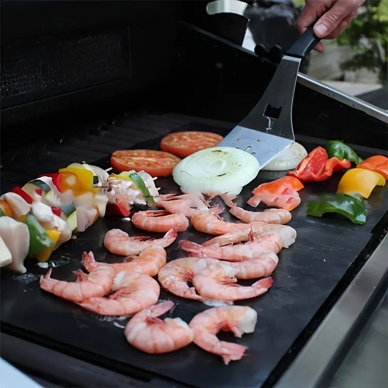Lamina Tapete Alfombrilla para Parrilla u Horno Antiadherente