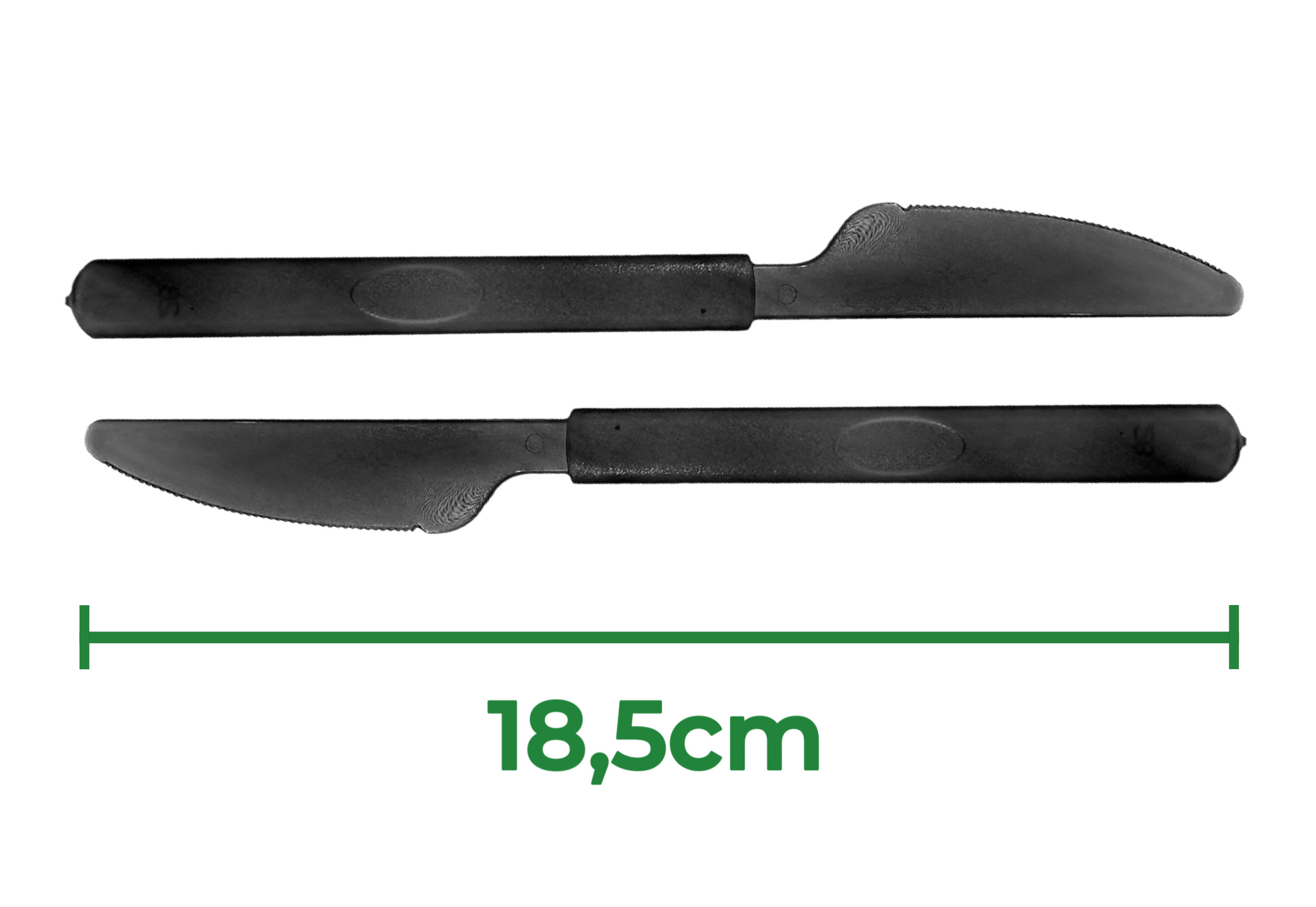 Cuchillo Desechable Plástico Pack 100 unidades - Imagen 3